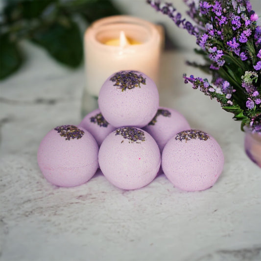 Lavender Field Bath Bombs