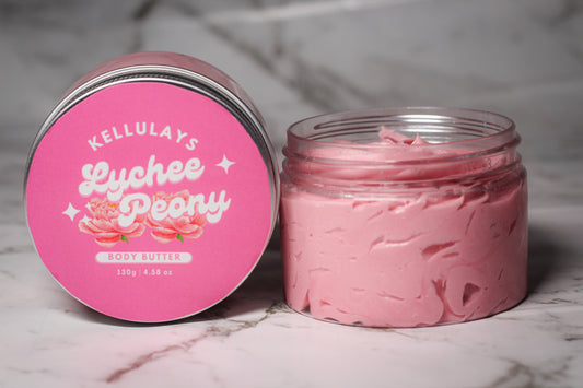 Lychee & Peony Body Butter - Kellulays