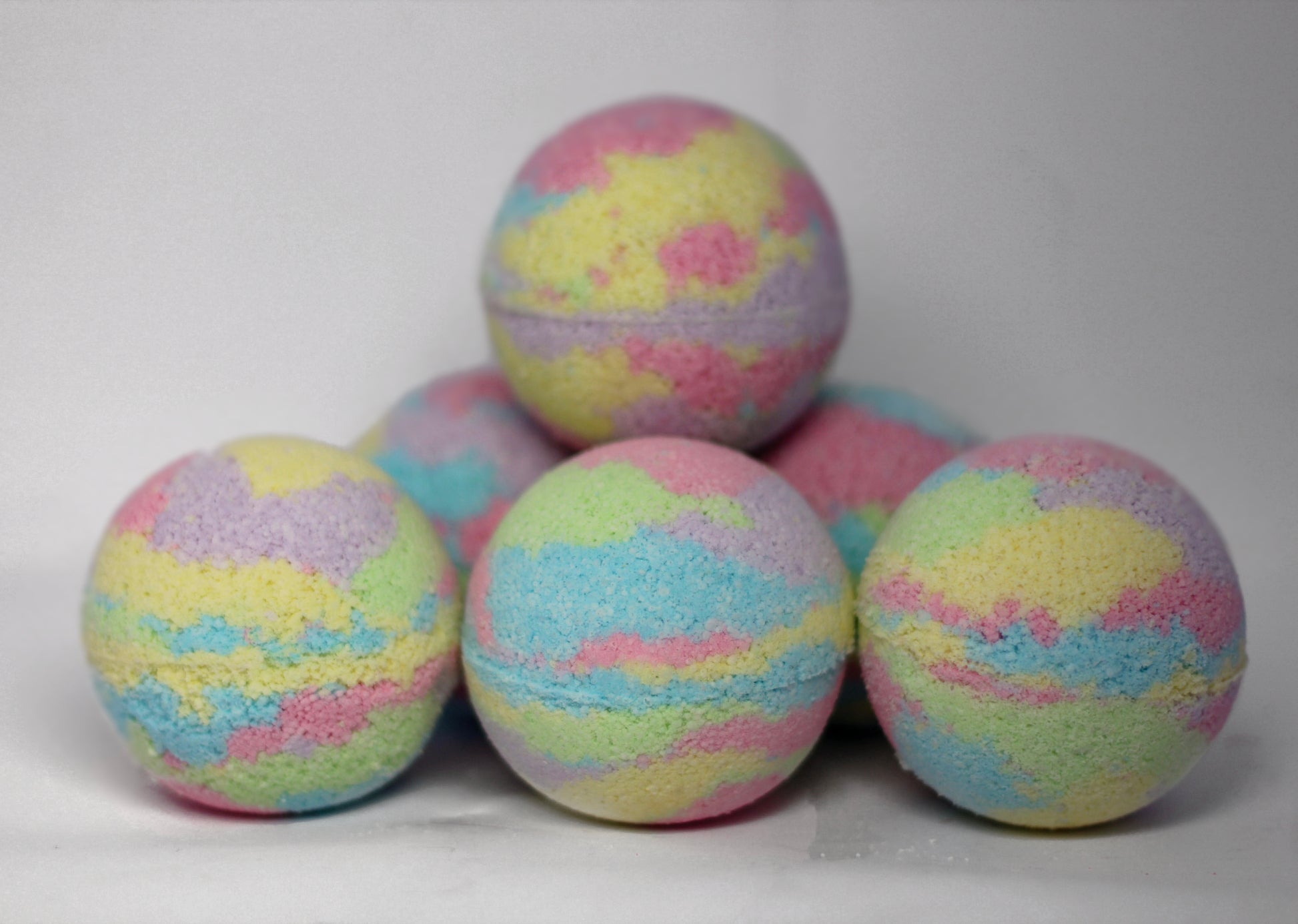 Rainbow Sherbet Bath Bombs - Kellulays