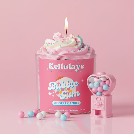 Bubblegum Dessert Candle