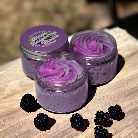 Black Raspberry & Vanilla Whipped Body Butter