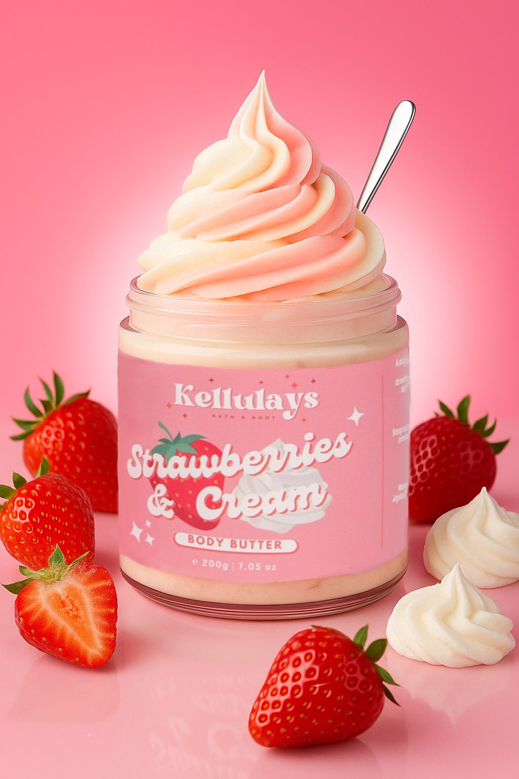 Strawberries & Cream Body Butter