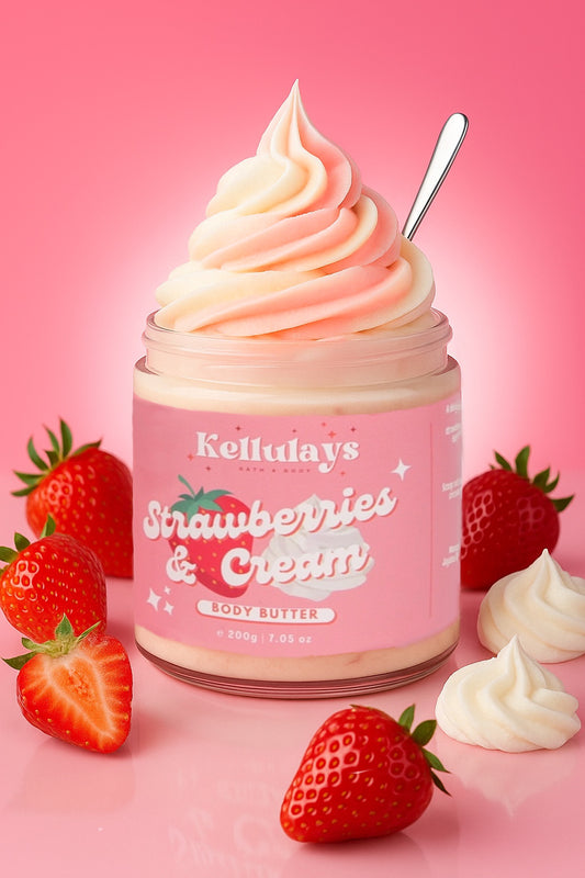 Strawberries & Cream Body Butter