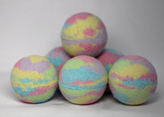 Rainbow Sherbet Bath Bombs - Kellulays